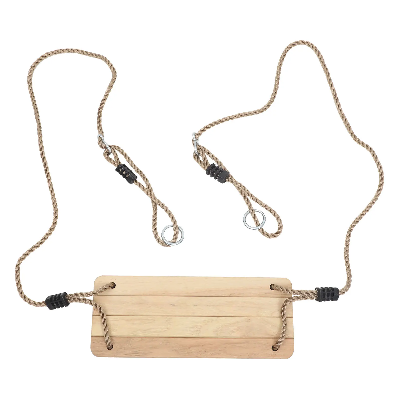 Pine Wood Swing For Kids, Sturdy Outdoor Indoor Hanging Swing For Garden Porch Yard, Children