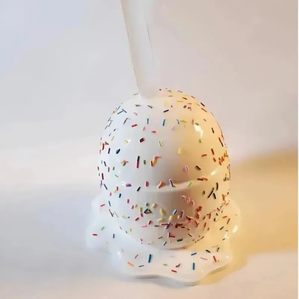 Lollipop Sculpture Creative Art Craft Candy Miniature Decoration Modern Home Accessory Home Desktop Decor Gift - view 5