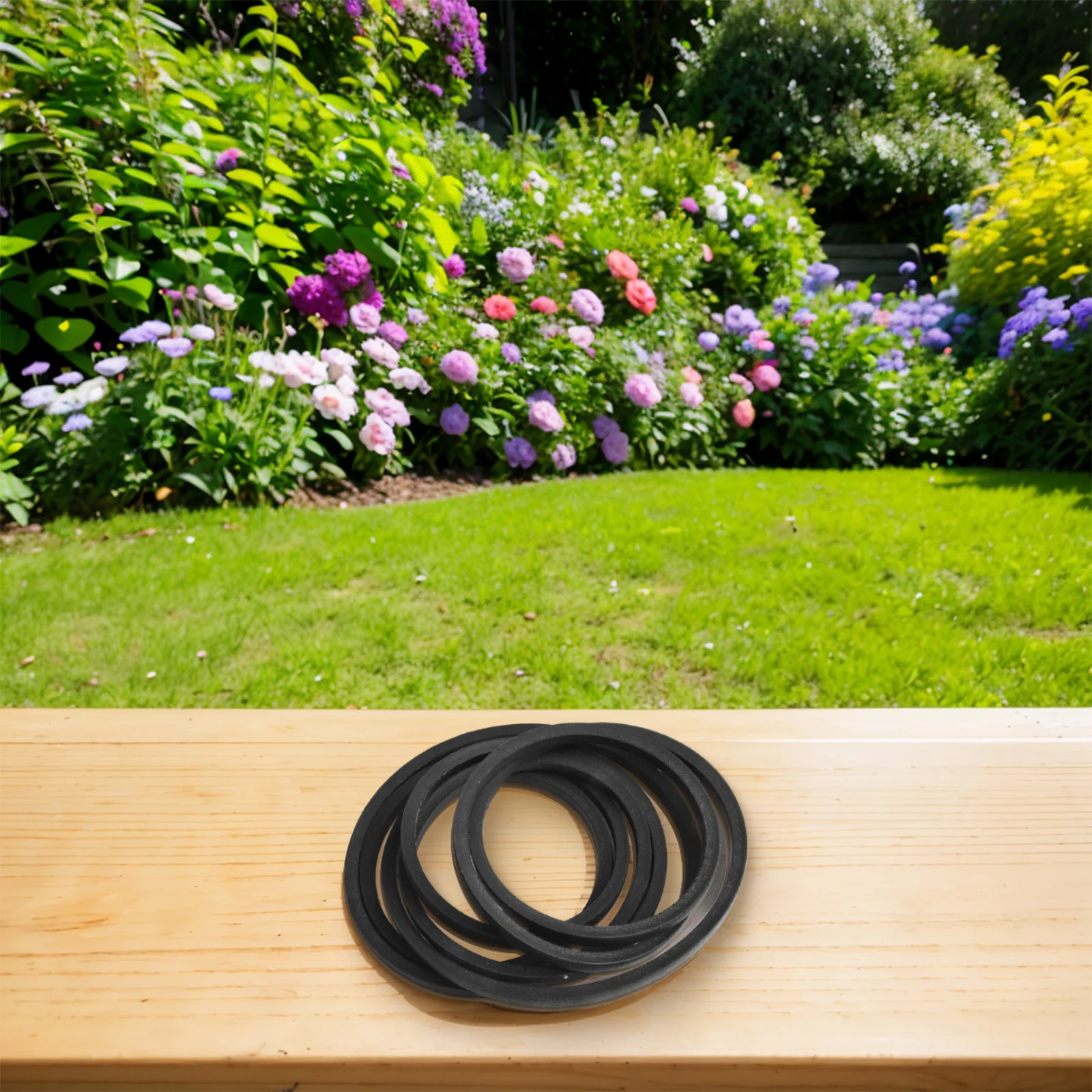 Mower Parts Deck Belt Accurate Dimensions Perfect Fit Precise Design Rubber 143.60 Inches In Length New Practical