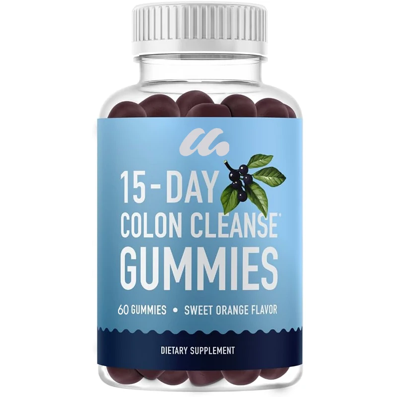 

15 day colon cleansing and detoxification gummies promote regularity and intestinal health | Pure vegan, gluten free