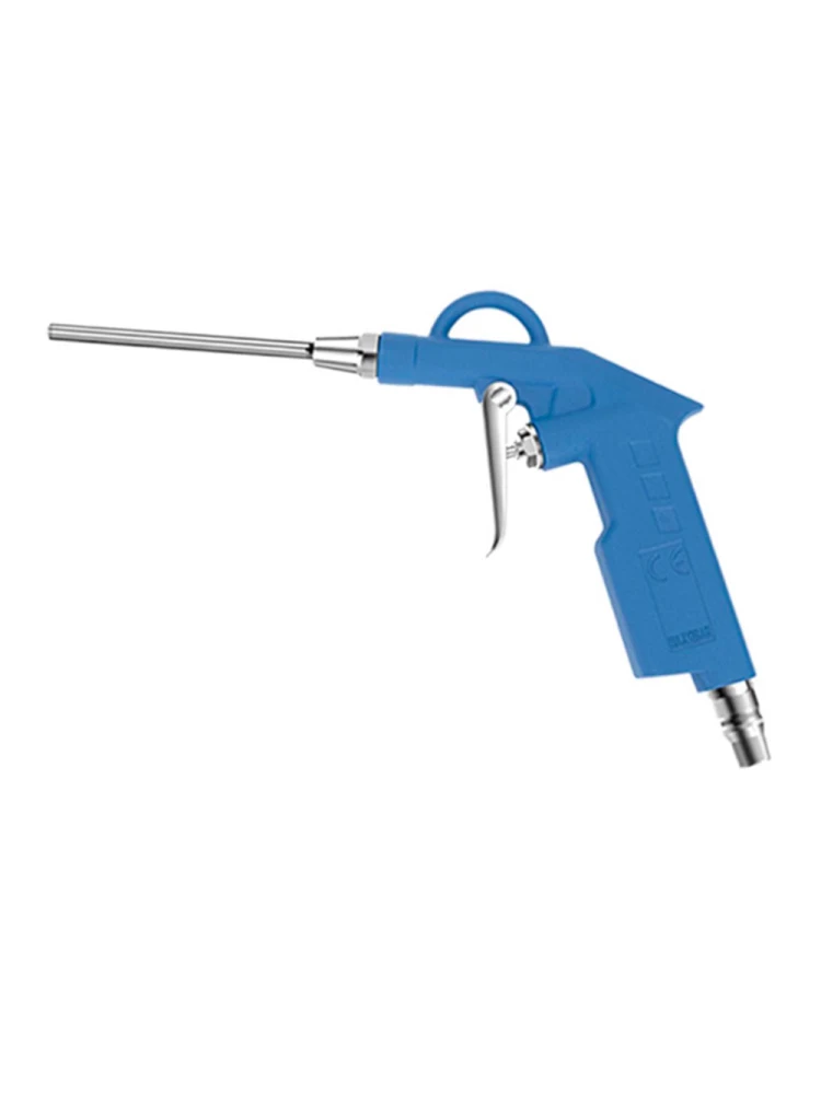 High Flow Air Blow Gun with Extended Nozzle Pneumatic Air Compressor Accessories Dust Cleaning Tool