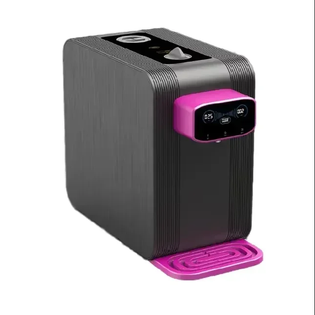 hot sales Aluminum Alloy Shell High-grade Intelligent Touch Panel Dirty Or Hot Star Gray Hydrogen Rich Water Machine