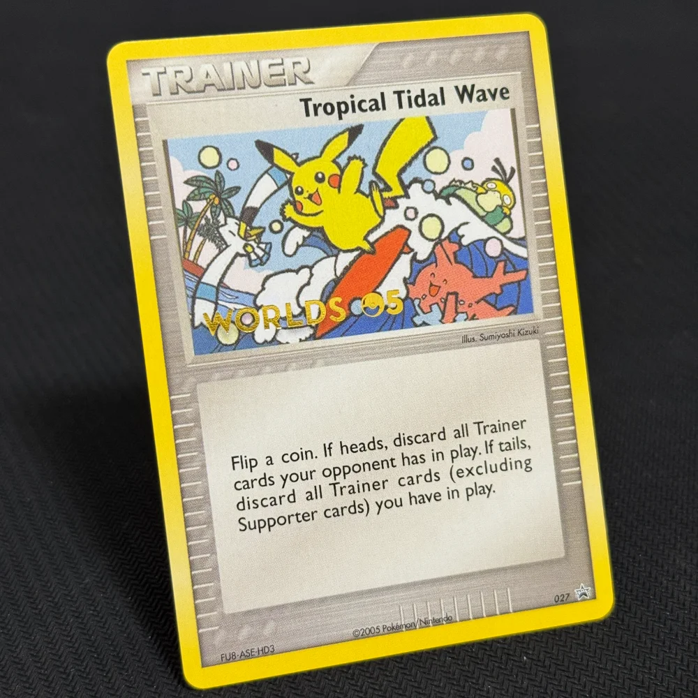 

Коллекционные карты PKM TRAINER STADIUM Gold Proxy: Чемпионы, Фестиваль, Райский курорт, Тропический пляж, Тропическая волна, Тропический ветер