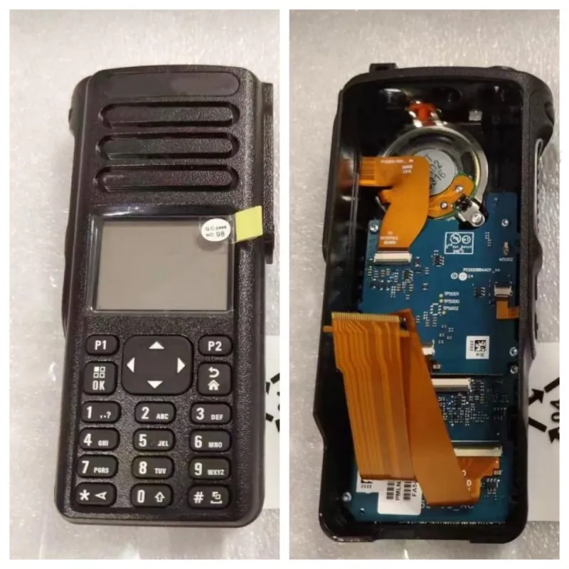 Replacement Repair Housing Case with Speaker & LCD Screen for Motorola DGP8550e DP4801e XPR7550e XiR P8668i Two Way Radio