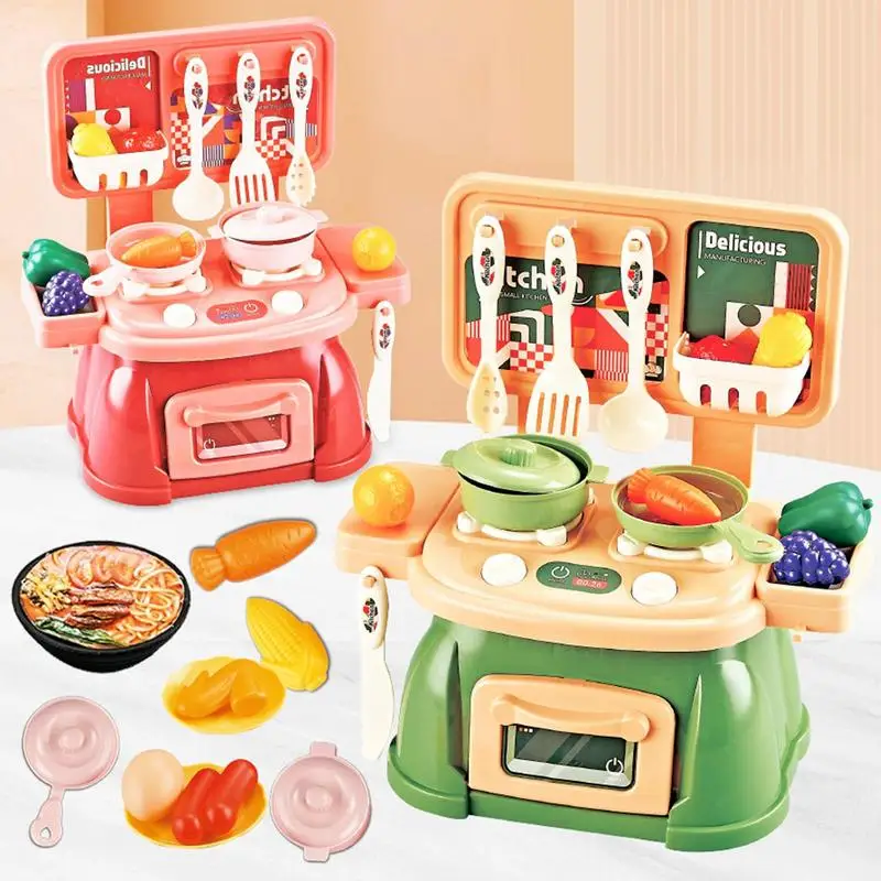 Ensemble de jouets de cuisine pour enfants, ustensiles de cuisine pour filles, jouet de cuisine pour bébé, fruits coupés, simulation de jeu de simulation, 45 pièces