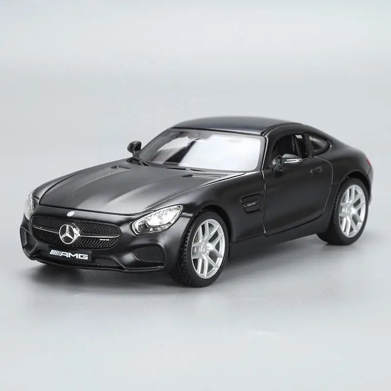 Maisto 1:24 Mercedes-Benz AMG GT Supercar Simulation Toy Vehicles Model Alloy Children Pull Back Toys Collection Gift Car Kids