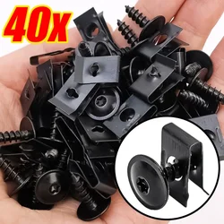 Auto Self-tapping Screw Fasteners Car Metal U-shaped Spacers Self-Tapping Screws Kit Auto Motorcycle Modification Accessories