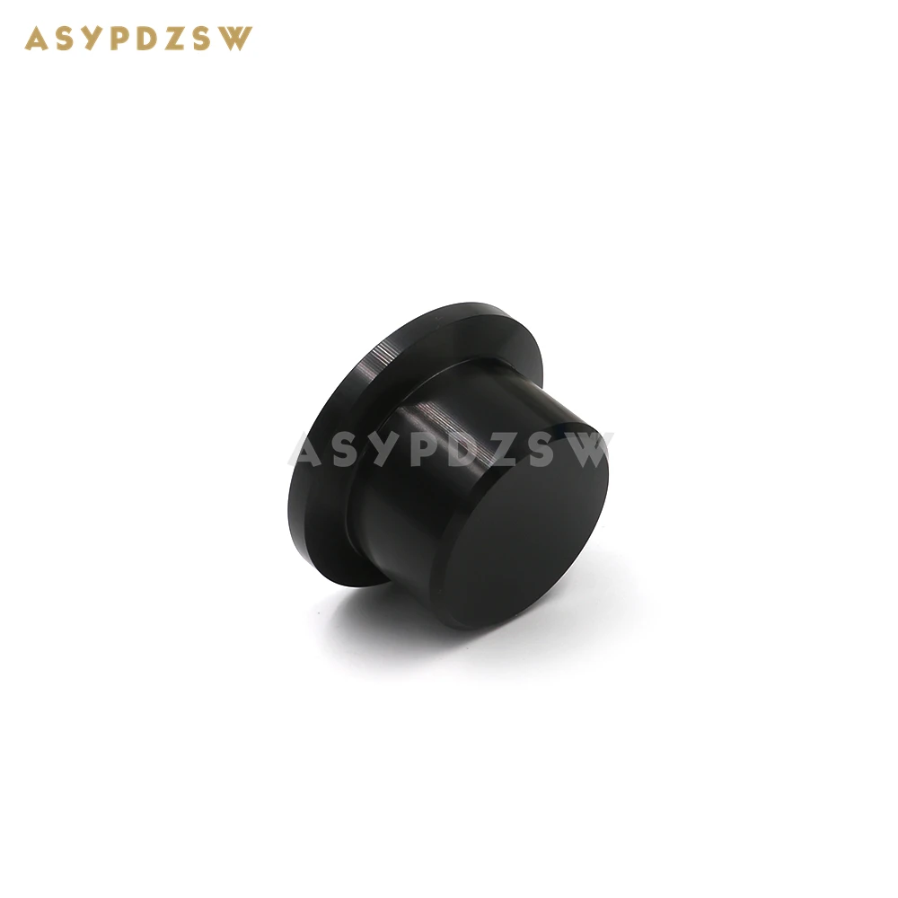 1 Stück 48*36*26mm Verstärker Volumen potentiometer Aluminium knopf Strohhut Hochglanz Silber/Schwarz/Gold (optional)