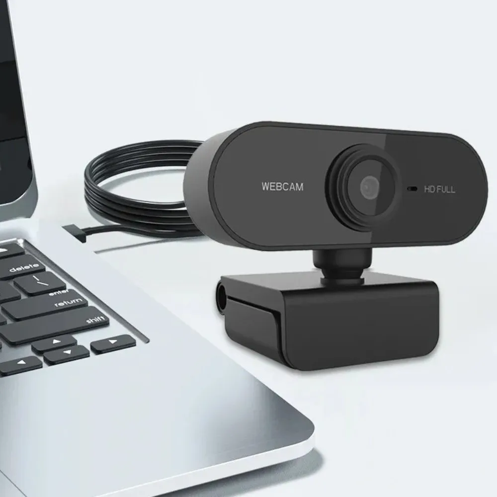 New 1080P HD Webcam USB Plug and Play Computer Camera Mini with Microphone Computer Webcam Conference