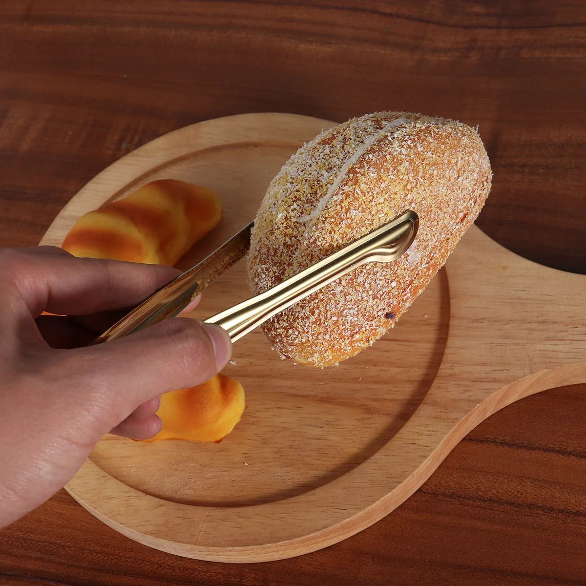 

Stainless Steel Food Serving Tongs Ice Cube Gripper Heat Resistant Kitchen Tool Lightweight Outdoor Camping Party Buffet