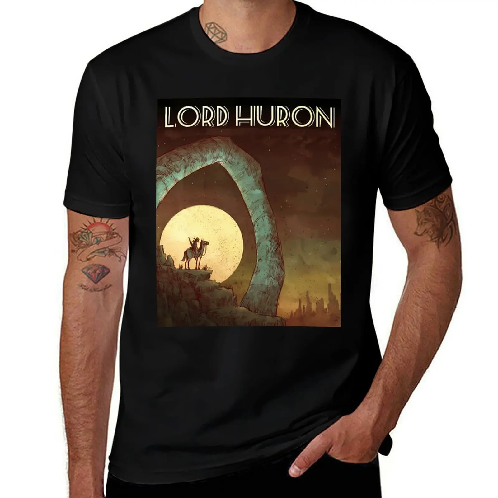 entek lord tunggang kuda huron T-Shirt Dry Fit Athletic Short Sleeve Shirt T-Shirt