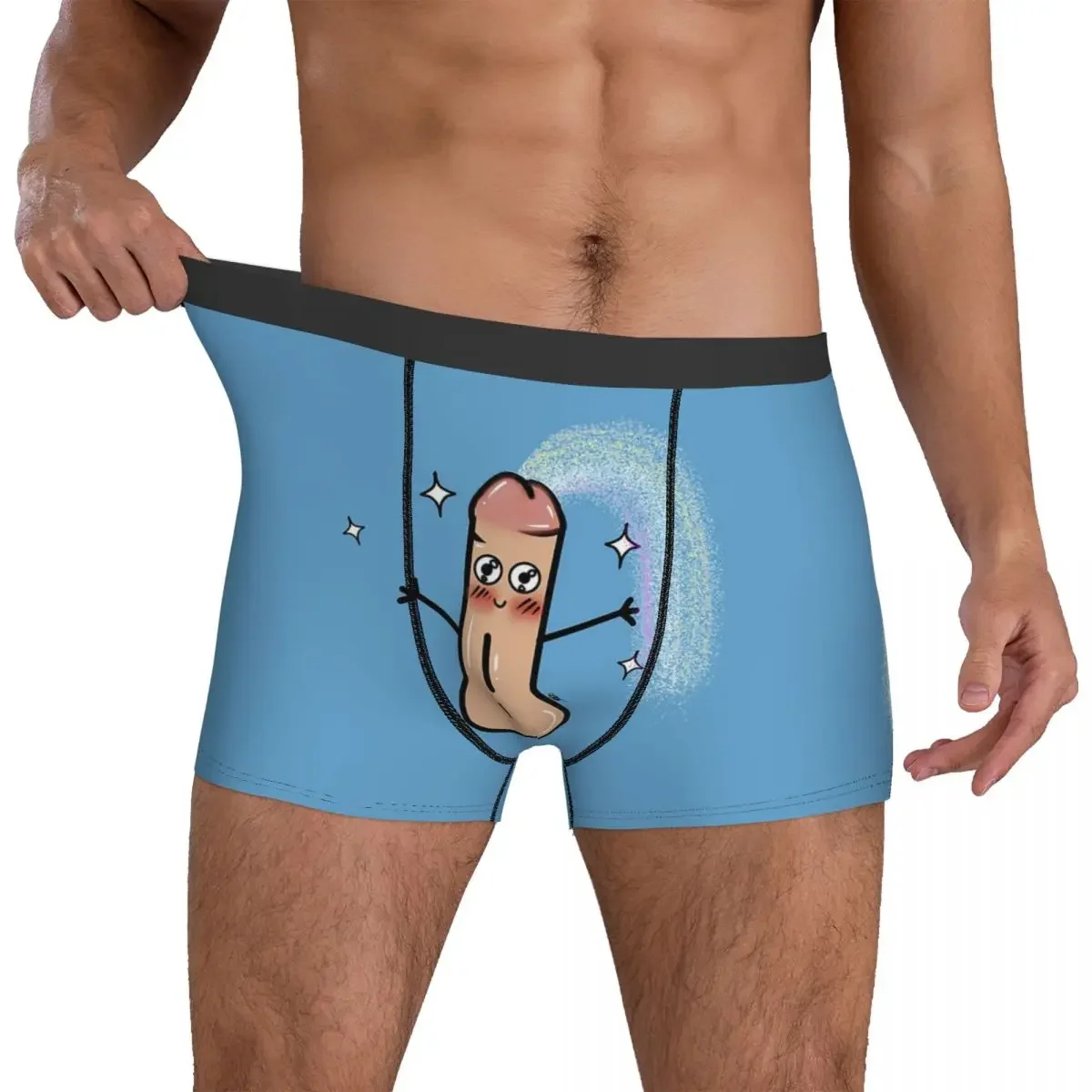 Boxer Onderbroek Shorts Kawaii Penis Slipje Heren Comfortabel Ondergoed Voor Homme Man Boyfriend Cadeau