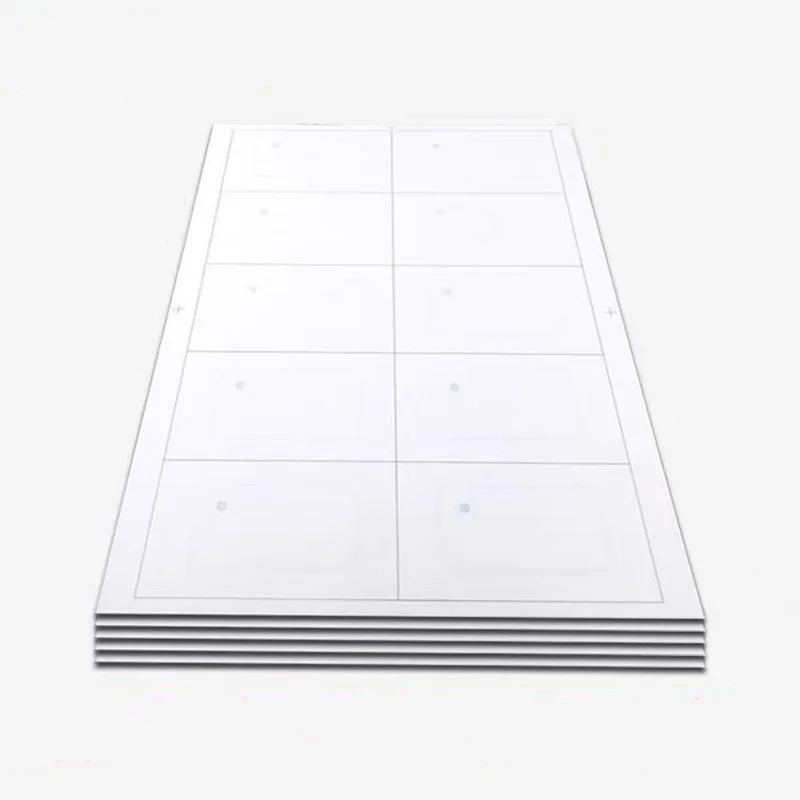 

Free Shipping (1000pcs/lot)Hot sale 13.56MHZ IC rfid S50 small card sheet inlay FUDAN Chips RFID pvc Cards materials 2*5