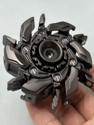 EDC Fidget Sliders Armadura abierta Spinning TopFidget Toys Alivio del estrés para adultos Meta magnética