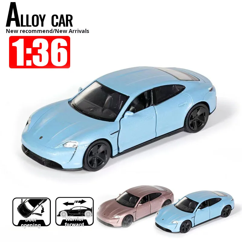 1:36 Porsche Teken Turbo S Simulation Zurückziehen Auto Modell Auto Metall Legierung Spielzeug Auto Kinder Geschenk Sammlung Druckguss auto Modell