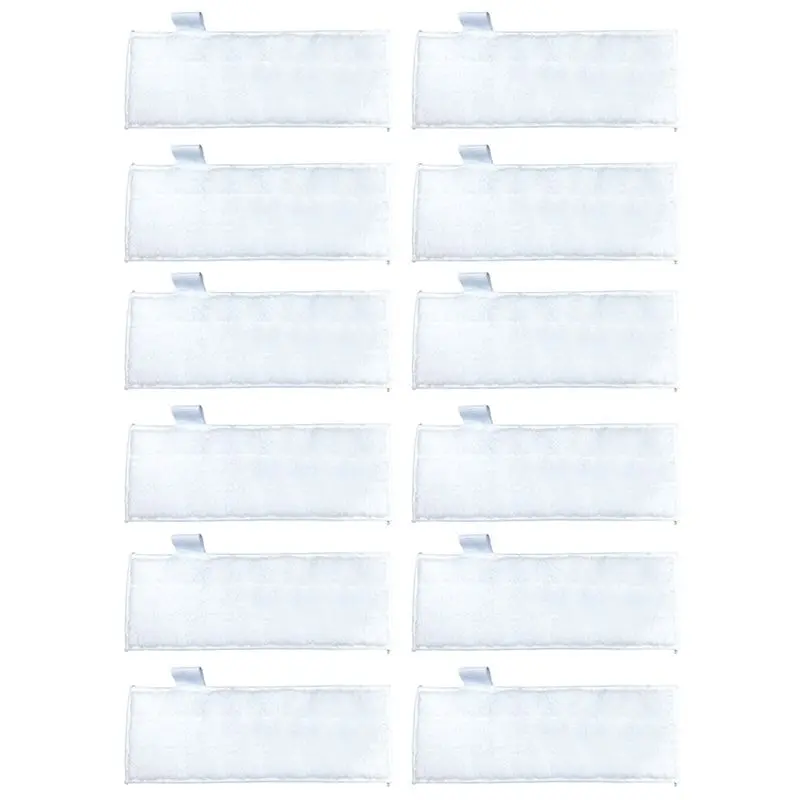 

B01C-12PCS Steam Cleaning Pad For Dupray Steam Cleaner Replacement Parts Microfiber Mop Cloth 12