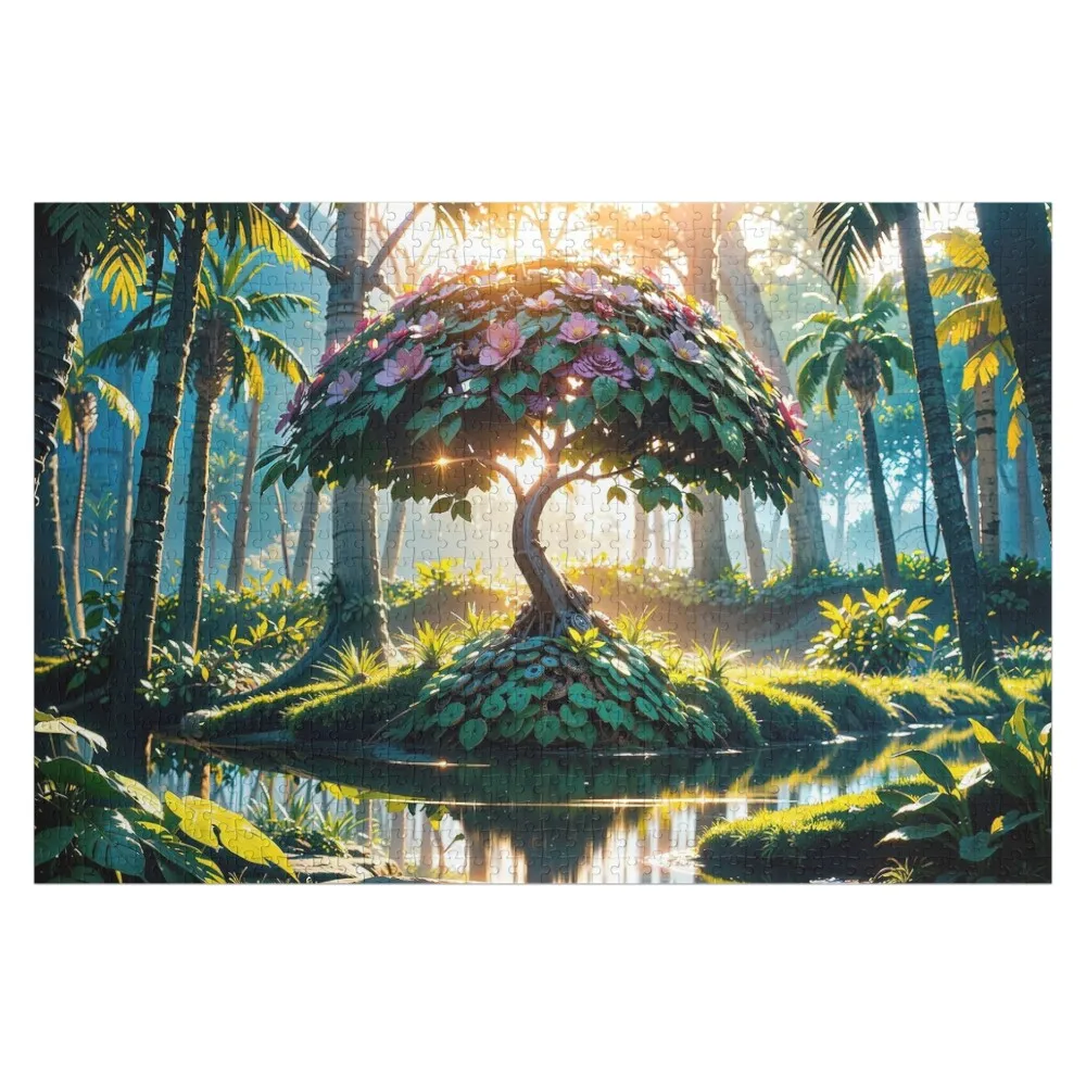 Mechanical Jungle Tree Jigsaw Puzzle Personalized Toy Iq Puzzle