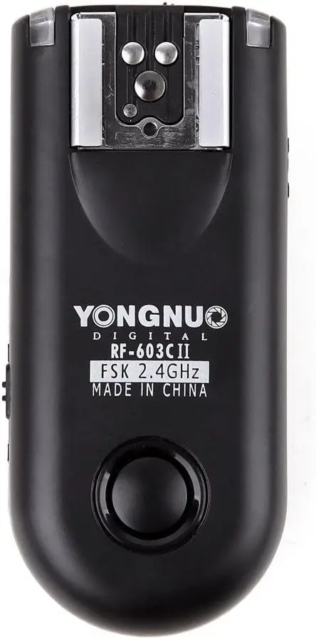 Yongnuo RF-603 II C3,RF 603 II Wireless Flash Trigger 1 Transceiver for 560III 560IV CANON 7D 700D 70D 5D II 5DIII 50D 600D