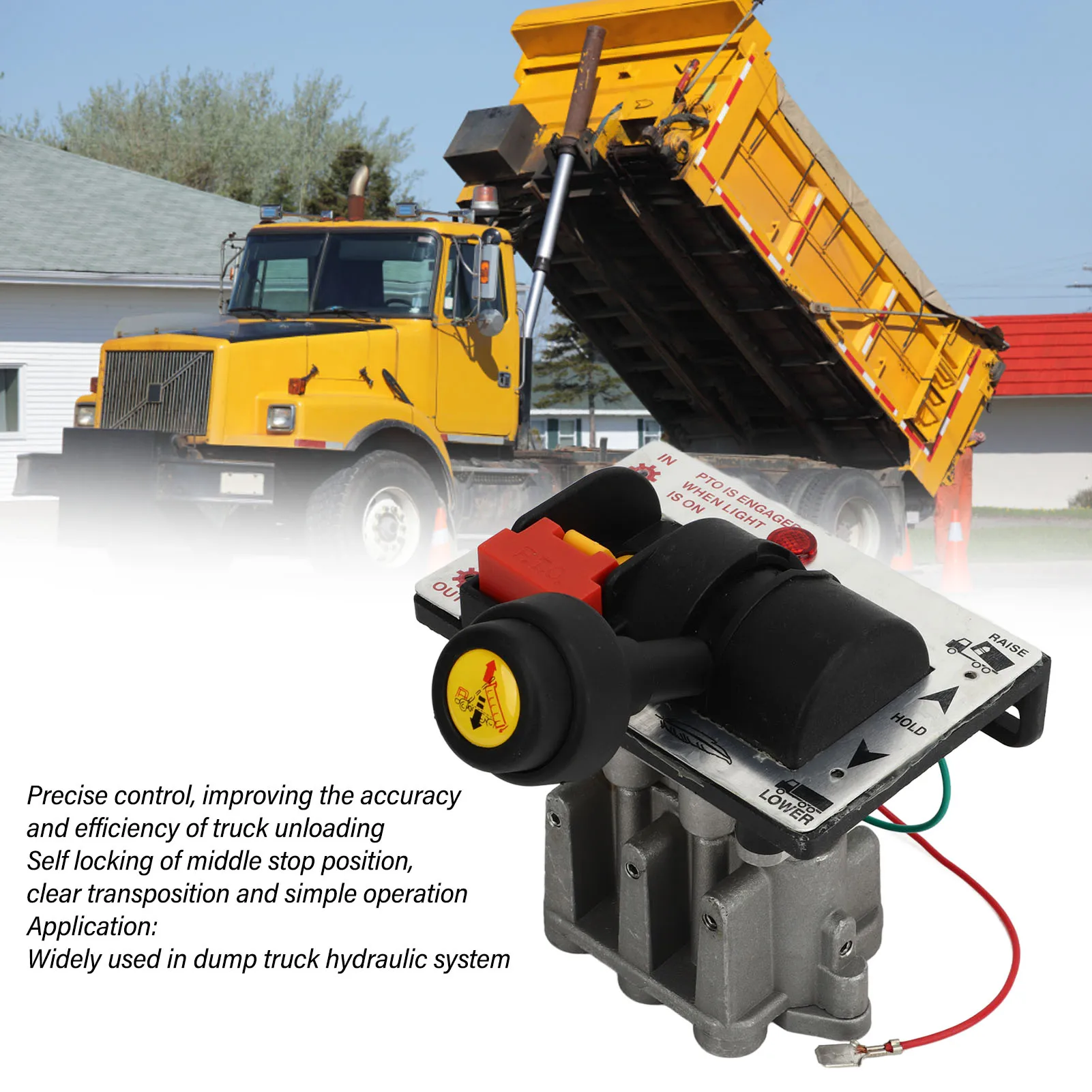 Proportional Control Valves with PTO Switch Slow Down Tipper Switch for Hydraulic System Dump Truck