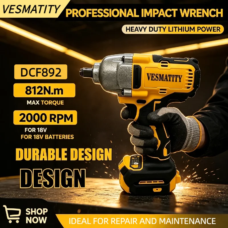 wrench-vesmatity-dcf892-brushless-812nm-electric-1-2inch-cordless-impact-driver-high-torque-three-speed-auto-repair-powertools
