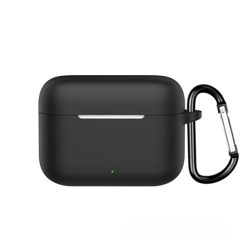 

For Realme Buds T200 Protective Case - Silicone Shockproof & Dustproof Cover With Carabiner For TWS Earphones。