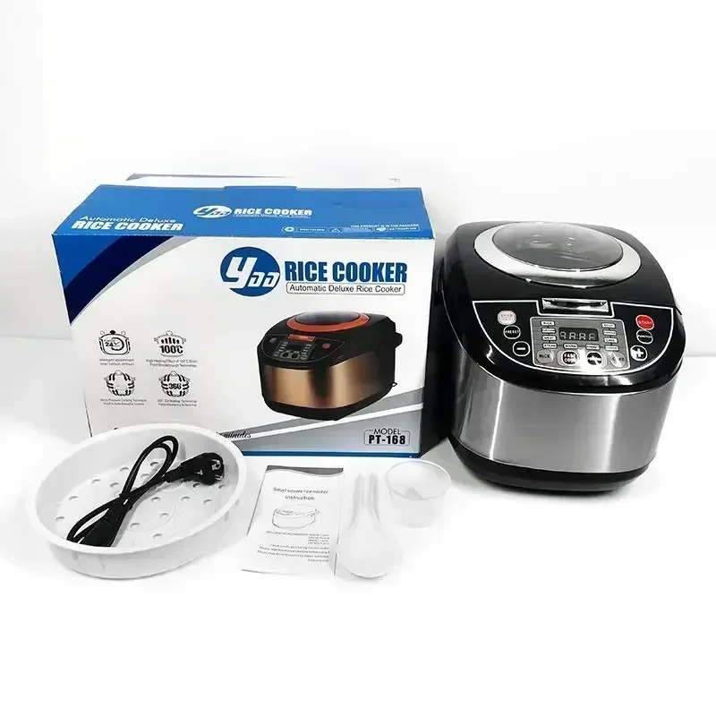 وعاء طبخ الأرز الذكي، مطبخ منزلي متعدد الوظائف، سعة 5 لتر، طبخ الأرز والحساء، جديد