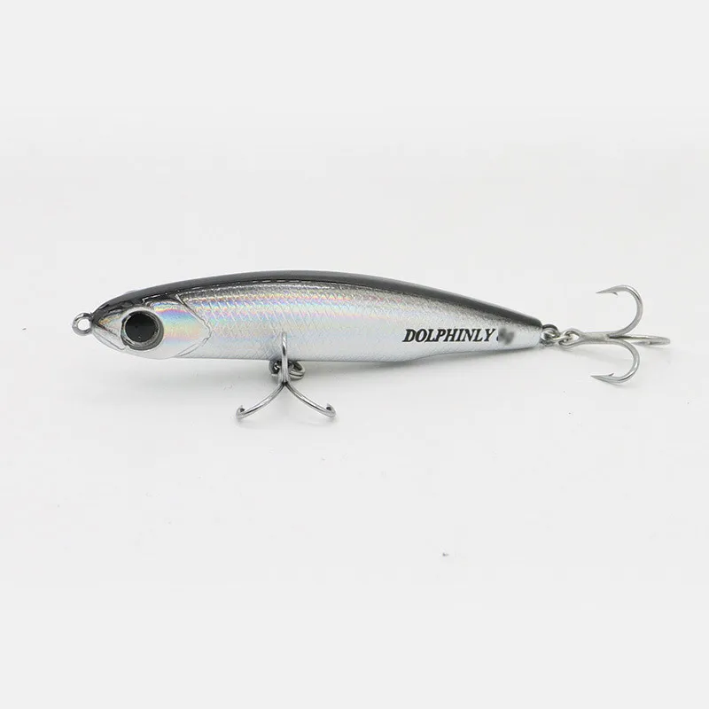 1 Stück 7,5cm 12g Micro Sinking Pencil Köder Vibrierender Kleiner Silberfisch-Köder zum Angeln auf Kleinen Schwarzbarschen und Süßwasser-Weißfisch – Detail 7