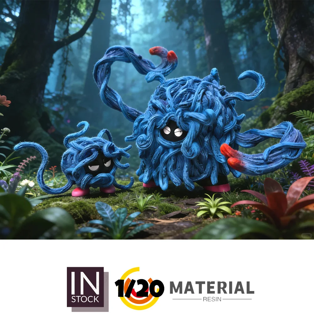 В НАЛИЧИИ: Коллекционная фигурка из смолы в масштабе 1/20 [КОПИЯ Limousine] Tangela Tangrowth