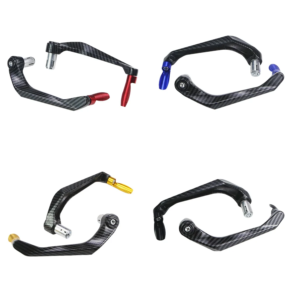 Motocyklowe aluminiowo-plastikowe osłony dźwigni hamulca i sprzęgła, ochraniacze dłoni, akcesoria modyfikacyjne, handbary.