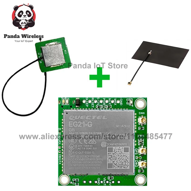 

Основная плата Quectel EG21-G CAT1 LTE Cat1 EG21 Размер 40 мм x 40 мм Макетная плата EG21-GGB Серия модулей TTL Последовательный порт