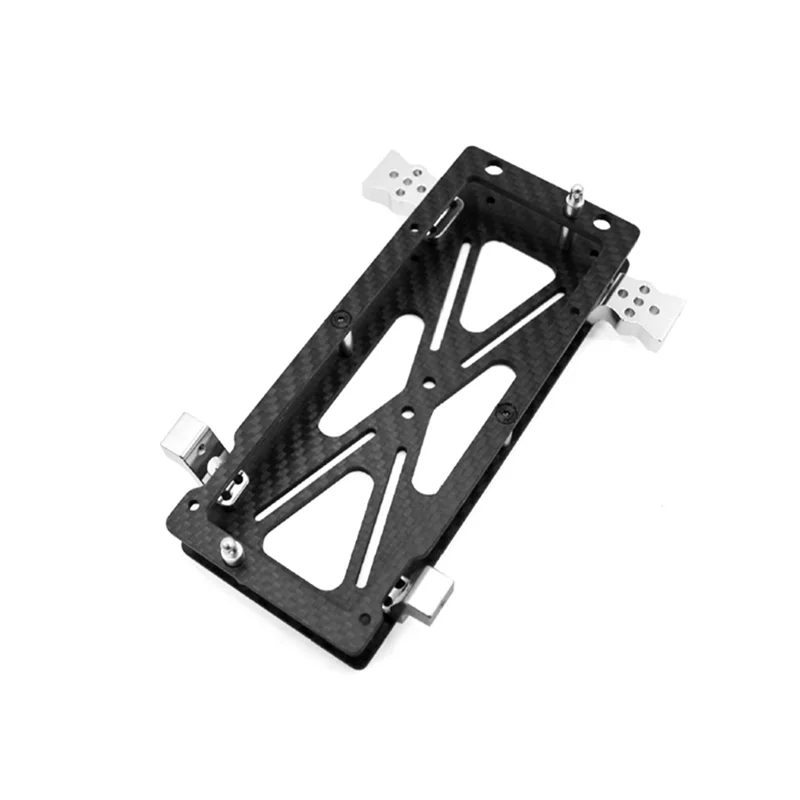 

YSUN-для 1/10 Tamiya CR01 держатель батареи из углеродного волокна, обновленные детали, аксессуары для автомобильных запчастей (не наклейки)