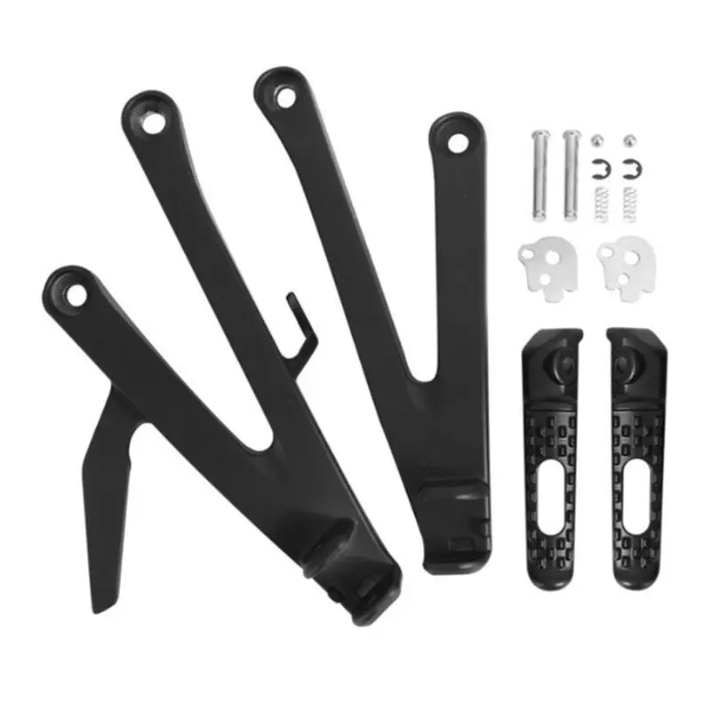 

A03Q-Motorcycle Accessories For Honda CBR600RR 2007-2018 Rear Footrest Support Bracket Foot Pegs Brackets