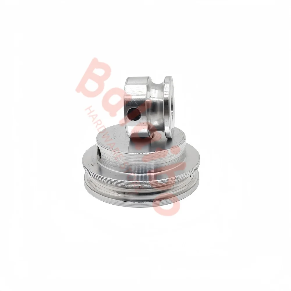 BF Type PU Round Belt Pulley Round Belt Single Groove O-Ring Outer Diameter 25mm for Green Belts with Diameters of 4/5/6mm 2