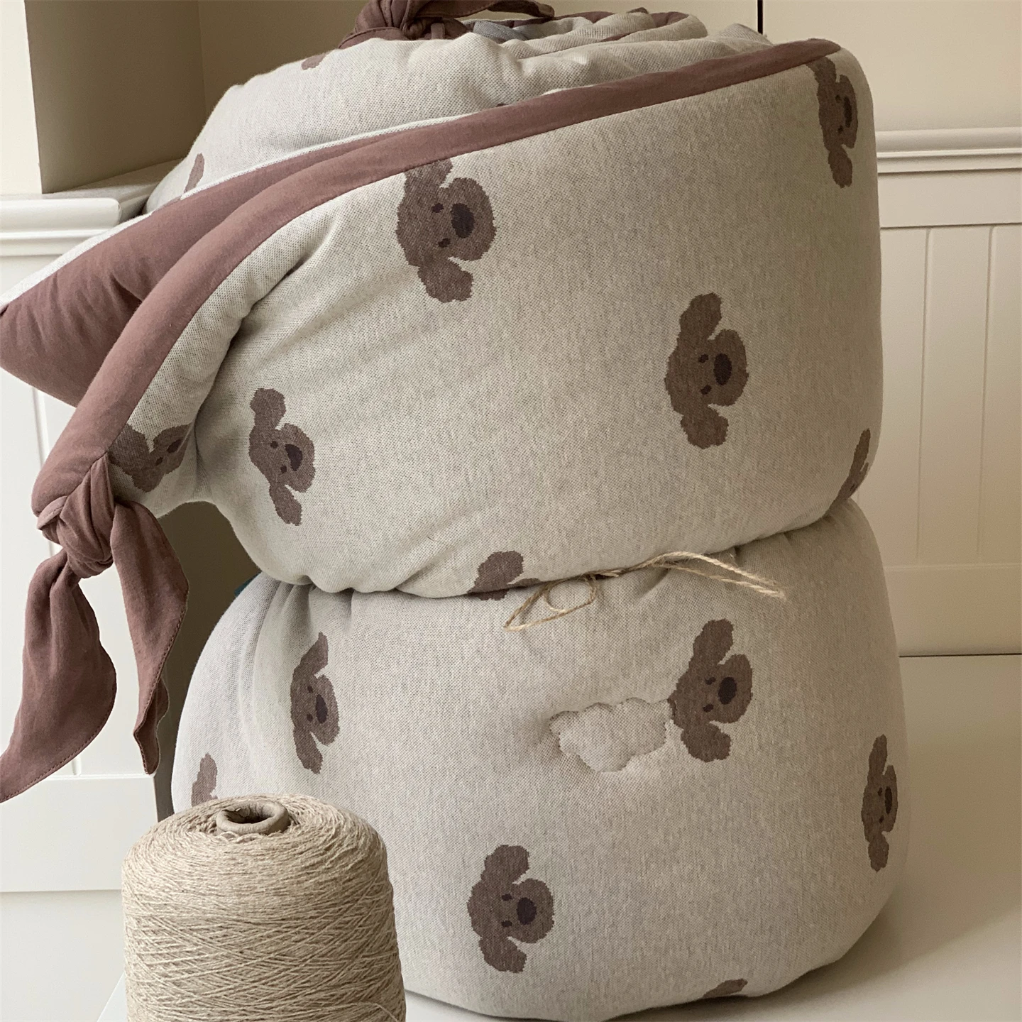 

Ультрамягкое одеяло из чистого хлопка, вязаное, осеннее, машинная стирка, из чесаного хлопка, двуспальное, всесезонное.