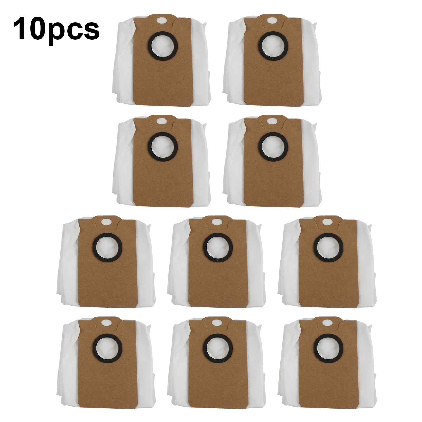 

10PCS Vacuum Cleaner Dust Bags Efficient Filtration Large Capacity For MONSGA MS1 MAX Robot Vacuum Cleaner Parts Accessories