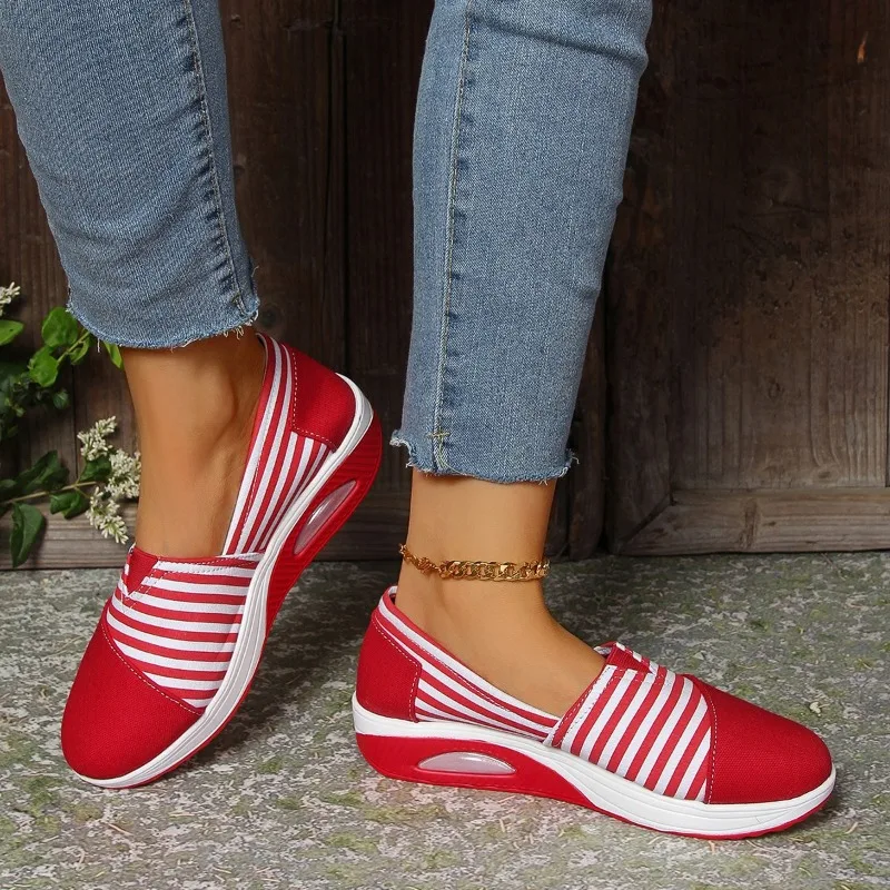 Zapatillas De deporte informales para Mujer, mocasines cómodos De diseñador, zapatillas ligeras a la moda, novedad De 2024