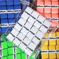 Wilson-Cinta de agarre para raqueta de tenis, banda antideslizante con pegamento de mano, mango de Pu, 15/30/60/90/180 piezas