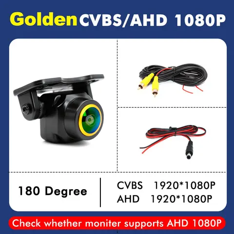 Камера заднего вида Smartour AHD 720P CCD Full HD с ночным видением и объективом «рыбий глаз» для автомобиля, камера для заднего хода и переднего обзора