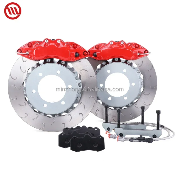 China Factory Brake System Forged for AP Racing 9040 6 pot Brake Caliper Rotor Disc Kit for R18 R19 R20 Wheel Rim