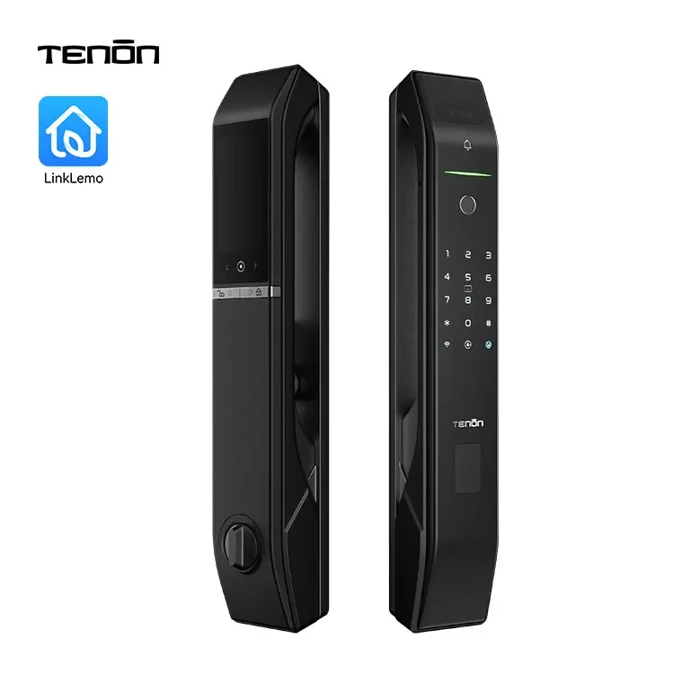 Home Security System Fully Automatic Tuya Intelligent Smart Lock Keyless Digital Fingerprint Palm Vein Smart Exterior Door Lock