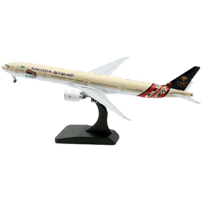 

Saudi Arabian Airlines B777-300ER Civil Aviation Airliner Alloy & Plastic Model 1:400 Scale Diecast Toy Gift Collection Display