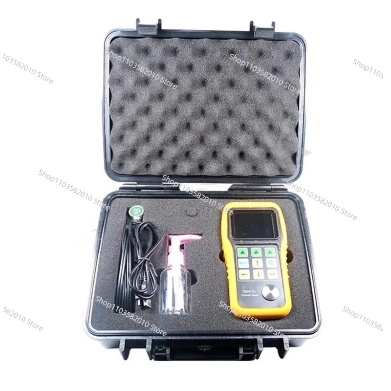 Ultrasonic thickness gauge/thickness testing/ ultrasonic tester with  A&B Scan and through coating and paint TM281DL