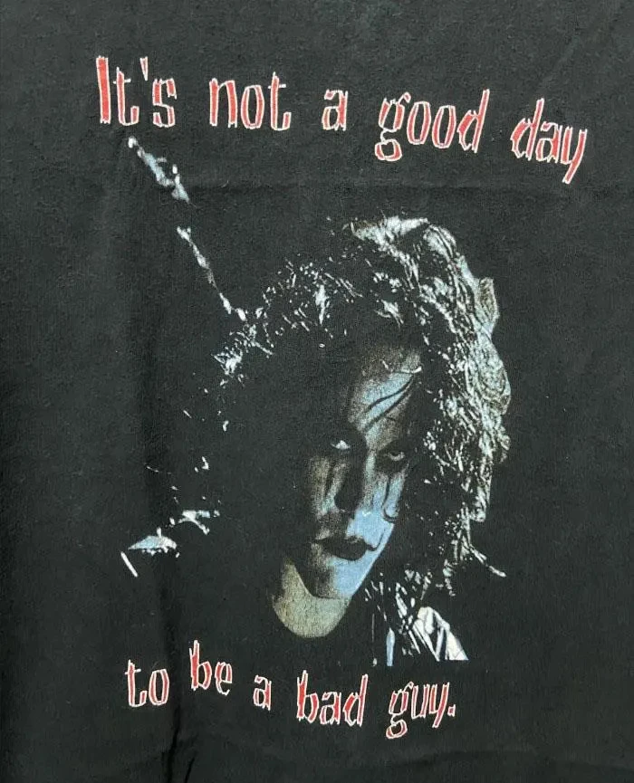 تي شيرت فيلم "الرابين"، ليس جميع الضاحيين؟ الفن المظلم، الملابس القوطية، الملابس البديلة، براندون لي، إريك دريفين - 1994 #6