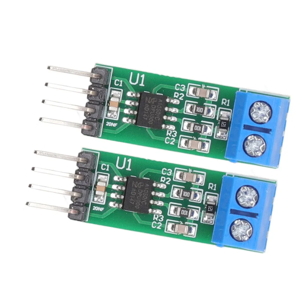 2 stuks TJA1050 KAN Bus Transceiver Module 4.75 ~ 5.25 v 29*11mm KAN Bus Module Bus Transceiver module Controller Ontwikkeling