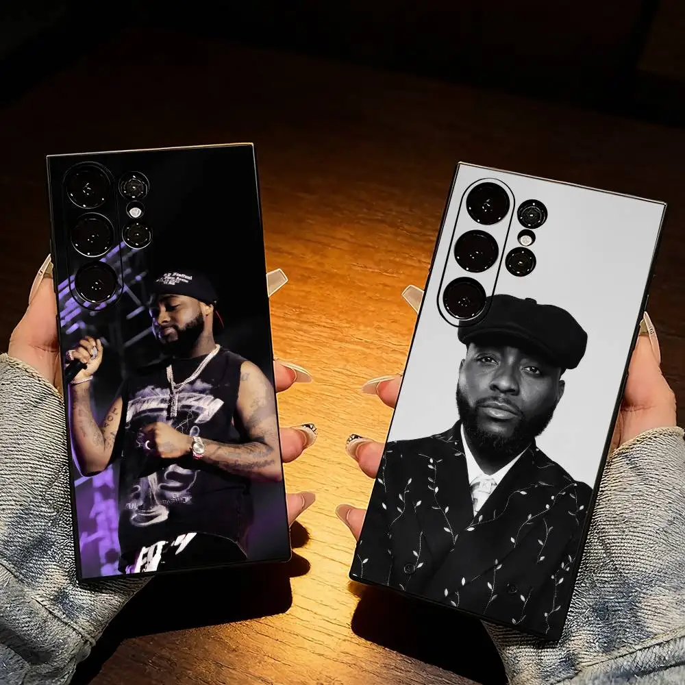 Funda para Teléfono D-DAVIDO O-Omo Baba OlowoS para Samsung S25, S24, S21, S22, S23, S20, Ultra, S26, Plus, Fe, Note, 5G, Negra