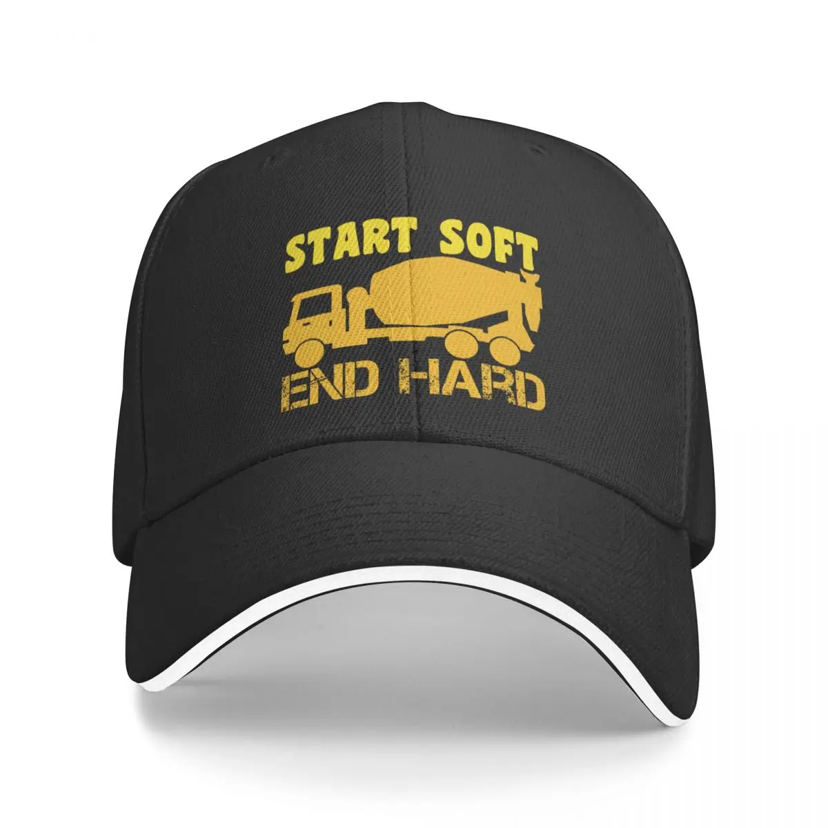 Start Soft End Hard Baseball Cap Rugby Dropshipping Anime Hat Custom Cap Hats Woman Men's