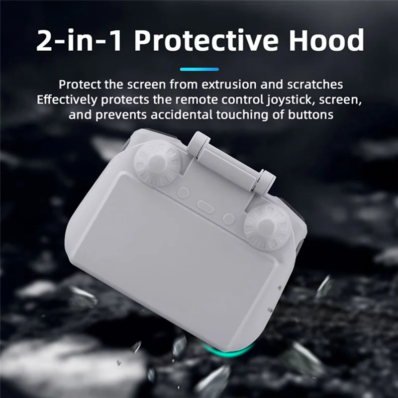 Vo-para dji air2 capô de controle remoto royal 3pro cordão rc bloqueador de luz pára-sol acessórios multifuncionais peças