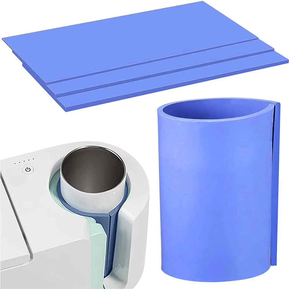 

3 Pcs Sublimation Tumbler Wrap Silicone Sheets with Mug Press Bundle Accessories and Mug Press Sublimation Machine