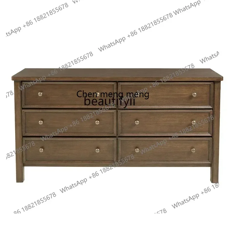 

SS new styleAmerican lockers, furniture, living room decoration, retro six-chest cabinetss 7486 ss 7486