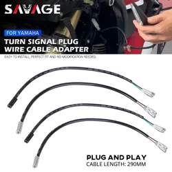 Dönüş Sinyali Işaretleyici Tel Adaptörleri fiş konnektörü Kablo Demeti YAMAHA MT09 MT07 Tracer 900 Tenere 700 XSR 155 MT03 YZF R1 R6 R3 R25